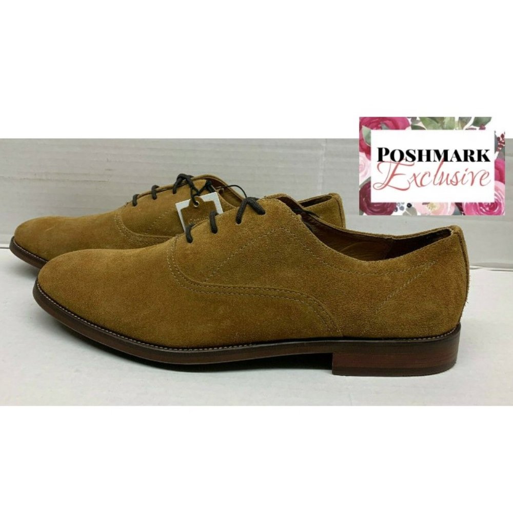 GOODFELLOW Mens Genuine Suede Oxford Shoes,